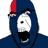 angry eyes flag french_mandate_of_syria_and_lebanon glasses open_mouth state_of_damascus stubble teeth variant:cobson // 1125x1123 // 146.1KB