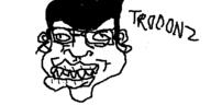 ear glasses hair oekaki sheeeit soyjak text variant:chudjak // 500x250 // 15.9KB