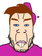 blue_eyes brown_hair buck_teeth clothes fairly_odd_parents hat pink_shirt soyjak stubble subvariant:chudplier teeth timmy_turner ugly variant:chudjak variant:markiplier_soyjak yellow_teeth // 600x800 // 33.8KB
