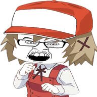 angry anime clothes fatal_fury glasses hair hat hidamari_sketch open_mouth terry_bogard the_king_of_fighters variant:feraljak yuno_(hidamari_sketch) // 480x480 // 68.4KB