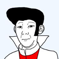 closed_mouth clothes ear elvis hair kuz pompadour soyjak variant:kuzjak // 1000x1000 // 53.3KB