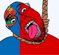 ack dead flag flag:kemerovo_oblast glasses hair hanging kemerovo_oblast oblast open_mouth rope russia skin soyjak stubble suicide teeth tongue transparent transparent_background variant:bernd white yellow_teeth // 768x719 // 80.7KB