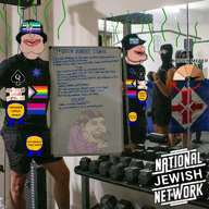australia award brown_skin clothes faggot flag:bisexual_pride_flag flag:progress_pride_flag gym hat judaism larp mirror mixed mutt_lips nas:merchant national_socialism national_socialist_network nazism queen_of_spades star_of_david stink_lines stinky subvariant:mexiaryan subvariant:revmutt variant:meximutt // 1280x1280 // 2.5MB