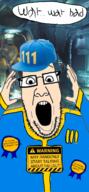 fallout screaming variant:ppp warning wojak // 720x1555 // 861.7KB