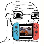 distorted esam large_eyes nintendo nintendo_switch rosterfag soyboy soyjak stretched_mouth super_smash_bros v_(4chan) variant:soyak video_game // 2649x2757 // 653.0KB
