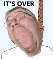 ack bernd_schmidt closed_eyes closed_mouth crying glasses its_over sad subvariant:wholesome_soyjak suicide text variant:gapejak // 768x859 // 700.3KB