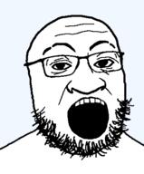 george_floyd glasses open_mouth series:saint_floyd stubble template variant:floydjak white_skin // 365x442 // 9.3KB