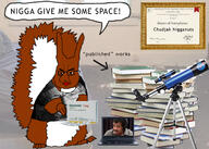 mouth_open squirrel stubble subvariant:feralsquirrel text variant:chudjak // 1683x1200 // 917.6KB