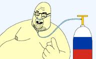 angry asian beard buck_teeth eyebrows fat flag:russia looking_at_you narrow_eyes nasal_cannula oxygen_cylinder pointing russia transparent_background variant:whalejak yellow_skin // 1461x900 // 24.3KB