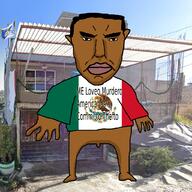brown_skin closed_mouth flag flag:mexico hispanic irl mexico poor spanish_text text variant:chudjak // 1024x1024 // 872.0KB