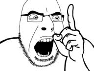 black_and_white cdi harkinian i_am_god_here king_harkinian_(the_legend_of_zelda) looking_to_the_right pointing variant:cobson zelda // 1015x765 // 164.7KB