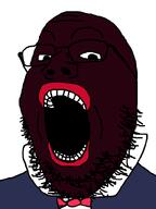 black_skin blackface clothes lips nigger stubble suit teeth variant:gapejak // 600x800 // 49.8KB