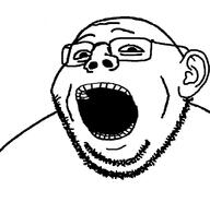 bald ear fat glasses ias looking_at_you mouth_open stubble subvariant:gapealien teeth // 717x689 // 77.3KB