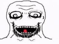 ai_generated animated big_eyes big_mouth deformed insane screaming stubble variant:soyak variant:unknown // 600x444 // 7.8MB