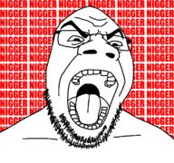 artist:soyia_agent cope justified_crashout_blud nigger seethe variant:goopjak white_skin yelling // 800x752 // 115.7KB