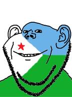 closed_mouth djibouti ear flag flag:djibouti smile soyjak star_(symbol) stubble variant:impish_soyak_ears // 597x800 // 62.7KB