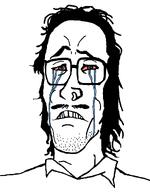 bloodshot_eyes crying glasses mullet sad stubble variant:mulletjak // 838x1072 // 150.4KB