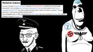army black_background clothes hat herberts_cukurs israel israeli judaism kippah military_cap military_uniform mossad nazi_germany nazi_swastika nazism no_symbol skull subvariant:hornyson uniform variant:cobson variant:soyak waffenss wikipedia // 1920x1080 // 303.1KB