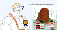 2soyjaks a10_eyes aryan brown_skin india meta:namefags meta:tagme subvariant:mexiaryan subvariant:pajeetaryan variant:meximutt variant:pajeetjak warrior-z_(user) // 2000x1053 // 728.0KB
