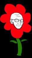 animated closed_eyes closed_mouth dance ear flower glasses happy plant smile soyjak stubble variant:soyak // 1559x2258 // 121.4KB