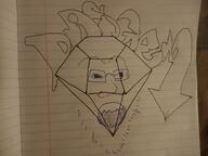 drawing gem glasses open_mouth redraw soyjak stubble variant:soyak // 9216x6912 // 11.3MB