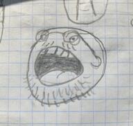 drawing glasses meta:tagme open_mouth soyjak stubble // 3000x2848 // 2.6MB