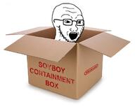 box cardboard glasses nintendo open_mouth stubble variant:soyak video_game // 612x498 // 154.4KB