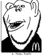 amerimutt black_and_white danes danish mcdonalds monochrome nordic scientific_racism stubble subvariant:impish_amerimutt variant:impish_soyak_ears // 167x221 // 18.6KB