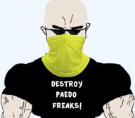 buff chud clothes ear facing_front glasses soyjak subvariant:chudjak_front subvariant:muscular_chud text variant:chudjak vein white_skin // 1059x929 // 189.8KB