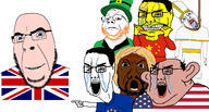 amerimutt angry beard bloodshot_eyes blue_eyes british brown_skin catholic china cross crying england european_union flag flag:china flag:european_union flag:ireland flag:united_kingdom flag:united_states glasses hinduism indian ireland multiple_soyjaks orange_hair pope soyjak star stubble subvariant:chudjak_amerimutt subvariant:wholesome_soyjak suicide top_hat tranny united_kingdom united_states variant:bernd variant:chudjak variant:cobson variant:gapejak variant:unknown vatican vein yellow_skin // 2308x1240 // 894.1KB