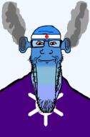 angry bald bloodshot_eyes blue blue_skin calm closed_mouth ear flag flag:japan flag:tokyo_todofuken fume glasses japan ogre_ears seethe smoke soyjak stretched_chin stubble subvariant:longplier template todofuken tokyo_todofuken transparent_background variant:markiplier_soyjak // 823x1250 // 58.4KB