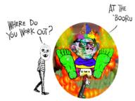 2soyjaks baby colorful deformed diaper dildo fitness foot glasses nsfw penis poop prolapse reddit soybooru stinky stubble subvariant:jacobson sweating uwu variant:a24_slowburn_soyjak variant:ishish_soyak_ears worm // 1000x750 // 516.6KB