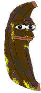 amphibian banana bapepe closed_mouth frog full_body meta:not_oc nas:pepe pepe pepe_the_frog rotten subnas:banana_pepe transparent_background yellow_skin // 900x2000 // 143.0KB