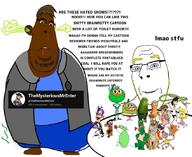 breadwinners fanboy_and_chum_chum glasses mr_enter nigger pickle_and_peanut sanjay_and_craig stubble subvariant:blobson subvariant:hornyson subvariant:nucob swaysway twelve_oz_mouse uncle_grandpa variant:cobson // 850x696 // 116.0KB