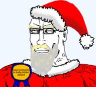 award christmas eyes_like_the_o-o-cean santa_claus santa_hat subvariant:perceptive_chud trend:aryan variant:chudjak // 1024x934 // 424.2KB