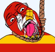 ack animal camel chelyabinsk_oblast dead flag flag:chelyabinsk_oblast glasses hair hanging oblast open_mouth rope russia skin soyjak stubble suicide teeth tongue transparent transparent_background variant:bernd white yellow_teeth // 768x719 // 100.3KB