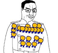 award awards brimmiest_comments_section☣️☣️☣️_do_not_enter☣️☣️☣️ field_marshal_zhukov glasses hair smile smug soyjak variant:chudjak // 618x567 // 53.0KB
