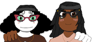 black_skin brown_eyes copypasta friendship green_eyes inverted no_more_brother_wars opposite oppositefag subvariant:soyniqua variant:soytan white_skin // 1491x675 // 139.3KB