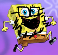 cartoon eyes glasses nickelodeon open_mouth spongebob_squarepants stubble variant:spongebob // 255x240 // 102.4KB