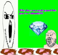 angry animated deformed gem pink_skin soyjak squirrel squished subvariant:feralsquirrel subvariant:soylita text variant:gapejak variant:soyak // 450x428 // 3.0MB