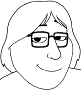 closed_mouth eyebrows eyelashes glasses hair series:foidjaks smile smirk smug subvariant:female_smugjak template transparent_background variant:smugjak // 670x796 // 13.8KB