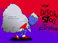 dem How_Discord_Stole_the_Election bag blue_skin cobsontalks cobsontalks_is_a_stupid_nigger_and_i_hate_him discord discord_tranny discordianism drawing full_body glasses jartycuck oekaki rantsona santa santa_hat smile soyjak stubble subvariant:chudjak_front subvariant:cobsonTALKS subvariant:jartycuck variant:chudjak variant:cobson // 4200x3098 // 2.0MB