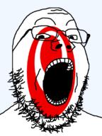 flag flag:okinawa glasses hair japan okinawa open_mouth soyjak stubble teeth todofuken transparent_background variant:gapejak // 600x800 // 40.1KB