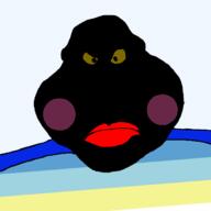 black_skin clothes fat flag flag:minor_attracted_person jartycuck lips map_(pedophile) obese pedophile soyjak subvariant:meximutt_front variant:meximutt yellow_sclera // 2048x2048 // 101.4KB