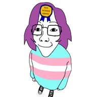 award brimstone coal dust falsenuke flag:transgender_pride_flag glasses joyjak meta:not_oc purple_hair real_woman_award subvariant:59_percent subvariant:bridget tranny transgender_flag troon troonella variant:bernd variant:derpson variant:gapejak wnbaw ywnbaw // 2048x2048 // 130.3KB