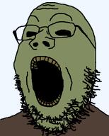 black_sclera brown_shirt green_skin hollow_eyes rotten_teeth series:zombiejaks variant:gapejak zombie // 1000x1250 // 37.8KB