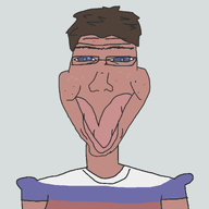 big_lips blue_eyes flag:russia glasses green_background meta:barely_a_soyjak mutt russia subvariant:chudjak_front subvariant:jartycuck trend:jartycuck variant:chudjak // 1250x1250 // 34.8KB