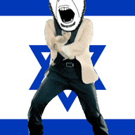 angry animated country dance flag gangnam_style glasses israel judaism open_mouth soyjak star_of_david stubble variant:cobson // 300x460 // 505.5KB