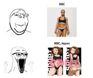 anime arm bbc blacked clothes glasses hand hands_up nsfw open_mouth smile soyjak soyjak_comic stubble subvariant:wewjak subvariant:wholesome_soyjak text thing_japanese variant:gapejak variant:soyak // 865x727 // 243.7KB
