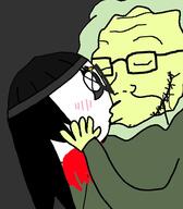 anti_anti_soytan anti_soytan antiswarthy_(namefag) baited_everyone_award beheaded blush decapitated decapitation eskimo gemeraldiest_comments_section💎💎💎enter_as_you_please💎💎💎 glasses gore holding_head kiss side_profile variant:soyak variant:soytan yellow_skin // 485x555 // 47.9KB